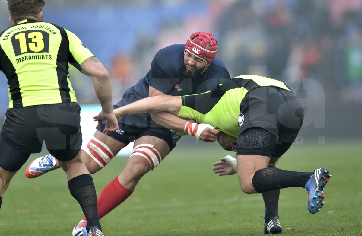 GALERIE FOTO Steaua a cîştigat Cupa României la rugby după o finală cu Ştiinţa Baia Mare, 17-10