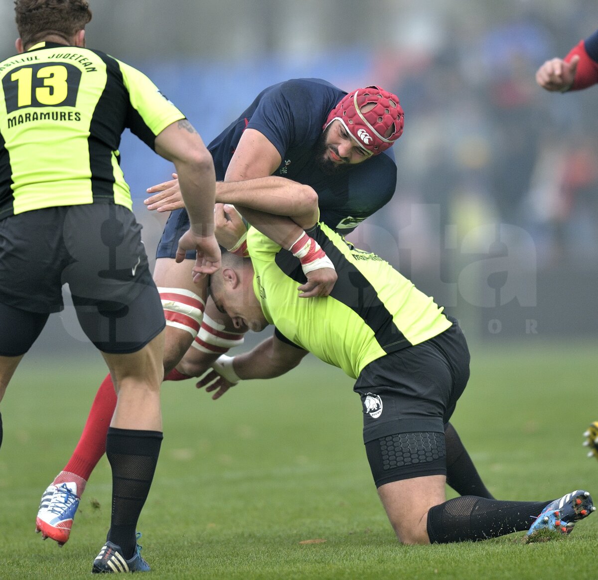 GALERIE FOTO Steaua a cîştigat Cupa României la rugby după o finală cu Ştiinţa Baia Mare, 17-10