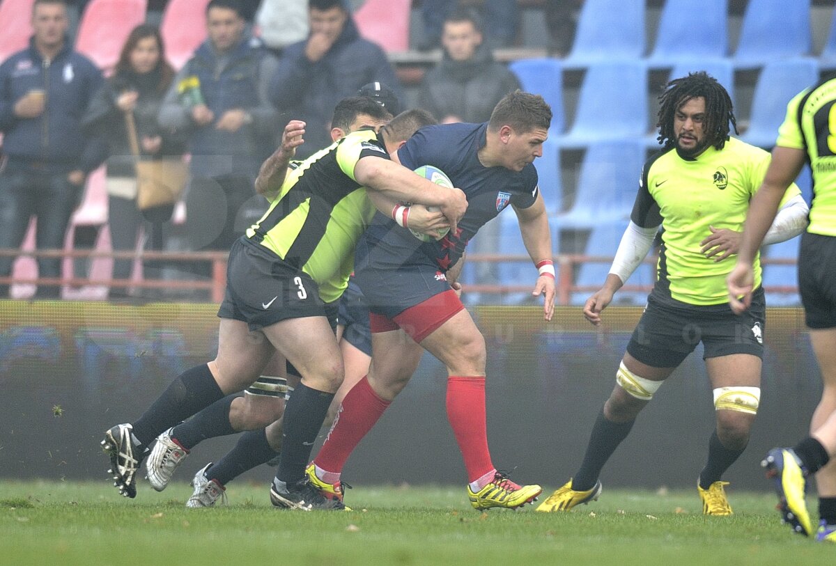 GALERIE FOTO Steaua a cîştigat Cupa României la rugby după o finală cu Ştiinţa Baia Mare, 17-10