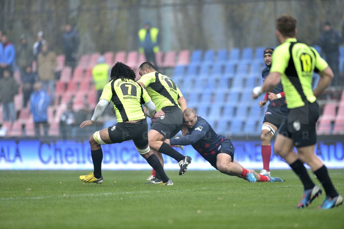 GALERIE FOTO Steaua a cîştigat Cupa României la rugby după o finală cu Ştiinţa Baia Mare, 17-10