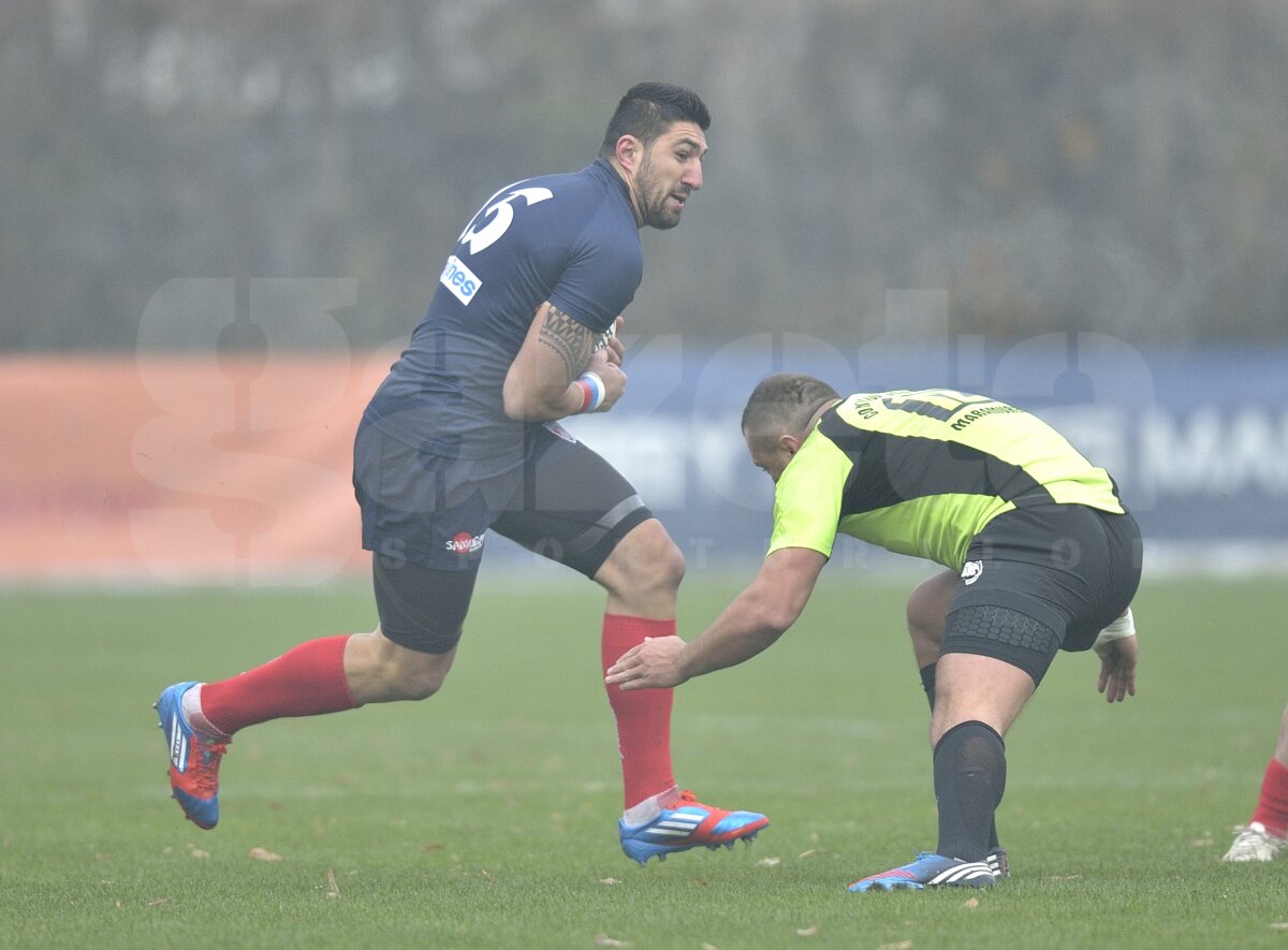 GALERIE FOTO Steaua a cîştigat Cupa României la rugby după o finală cu Ştiinţa Baia Mare, 17-10