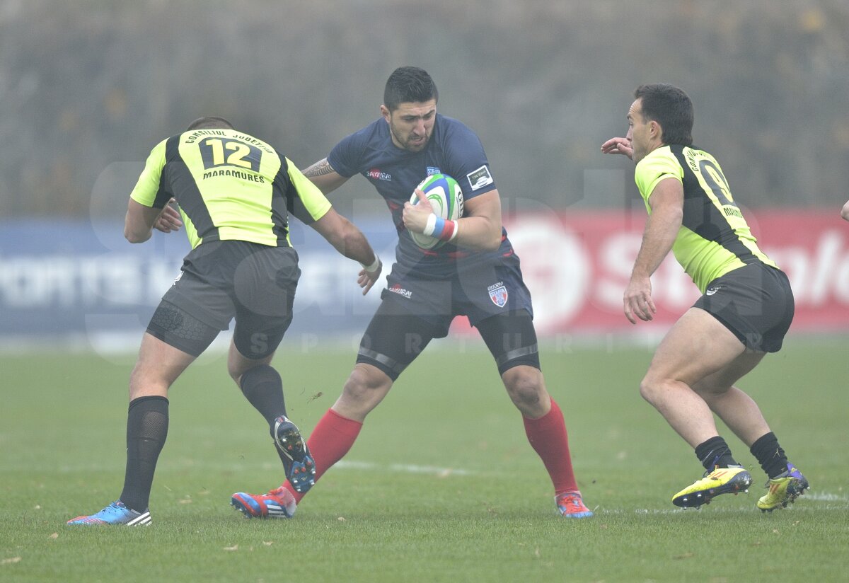 GALERIE FOTO Steaua a cîştigat Cupa României la rugby după o finală cu Ştiinţa Baia Mare, 17-10