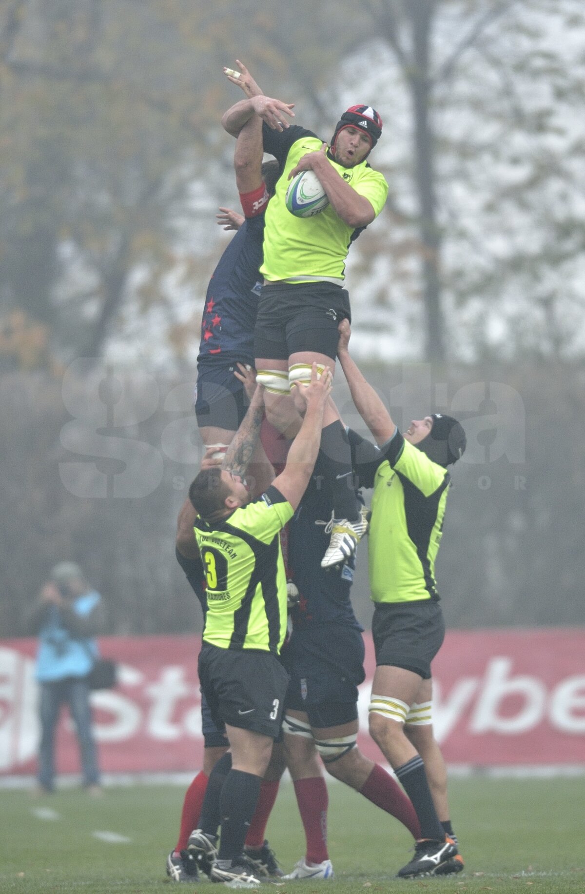 GALERIE FOTO Steaua a cîştigat Cupa României la rugby după o finală cu Ştiinţa Baia Mare, 17-10