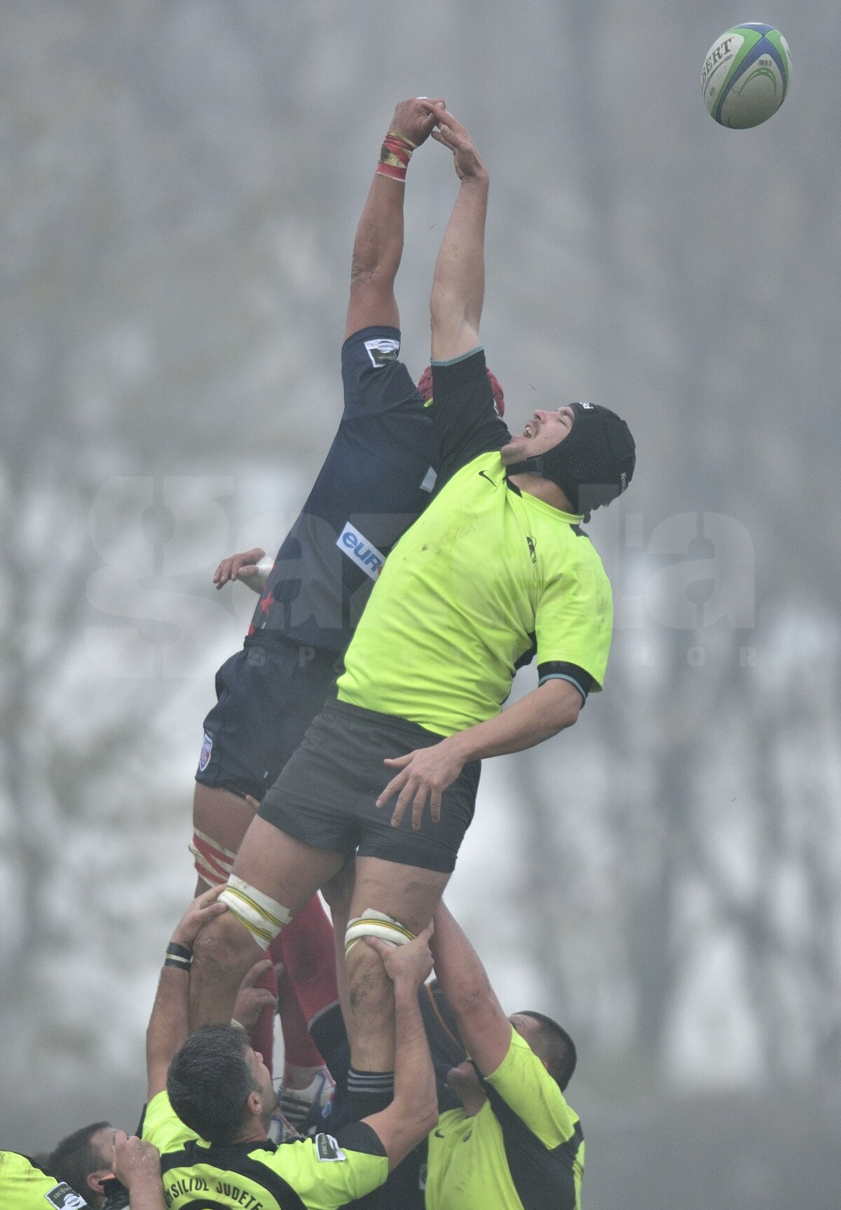 GALERIE FOTO Steaua a cîştigat Cupa României la rugby după o finală cu Ştiinţa Baia Mare, 17-10
