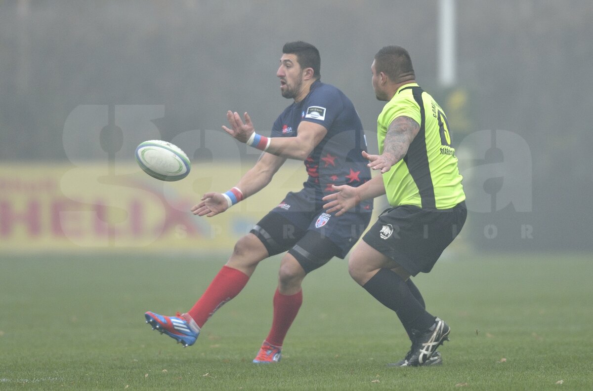 GALERIE FOTO Steaua a cîştigat Cupa României la rugby după o finală cu Ştiinţa Baia Mare, 17-10