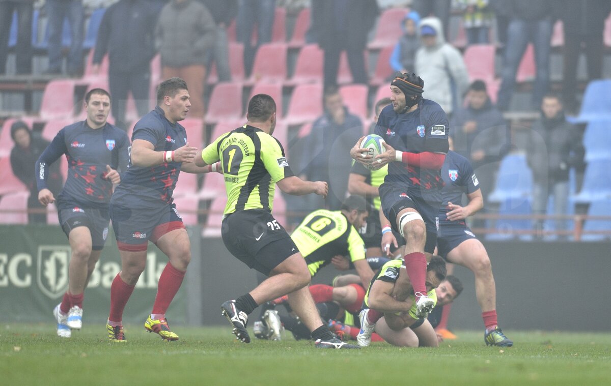 GALERIE FOTO Steaua a cîştigat Cupa României la rugby după o finală cu Ştiinţa Baia Mare, 17-10