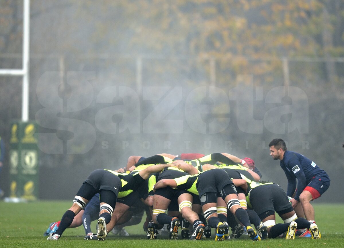 GALERIE FOTO Steaua a cîştigat Cupa României la rugby după o finală cu Ştiinţa Baia Mare, 17-10