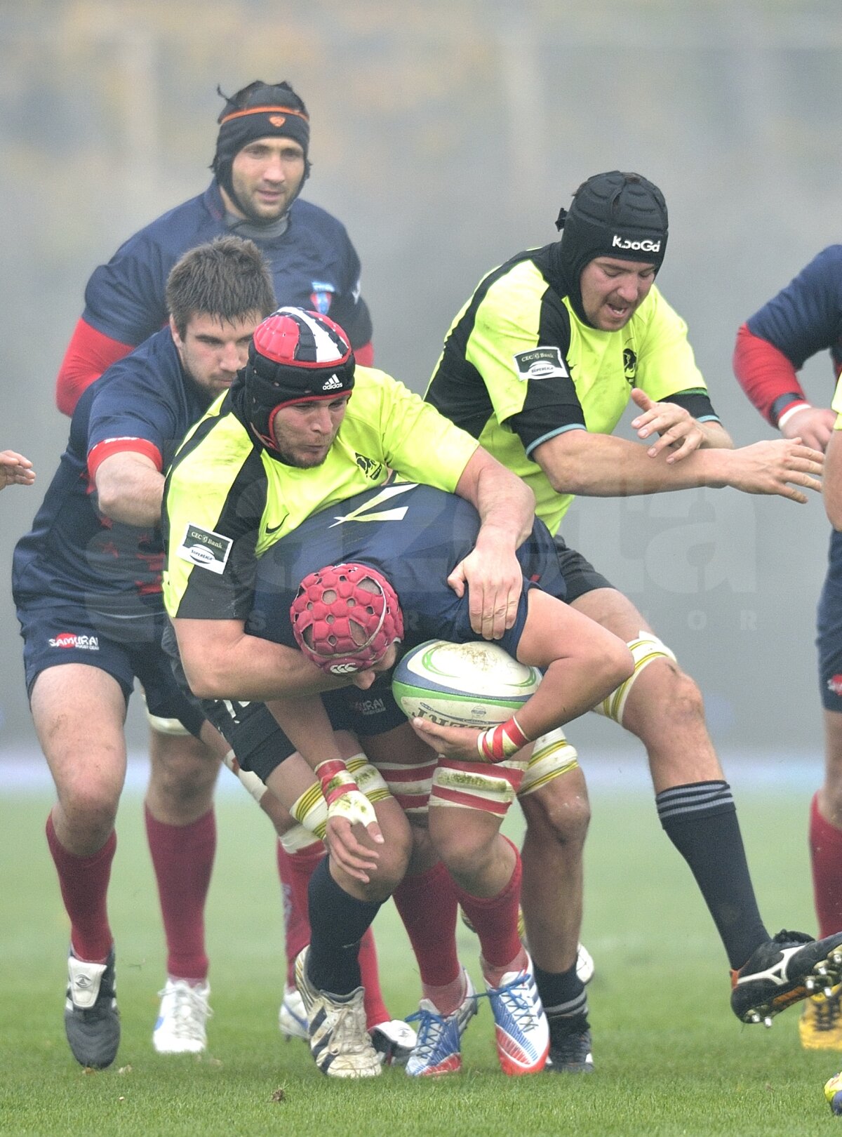 GALERIE FOTO Steaua a cîştigat Cupa României la rugby după o finală cu Ştiinţa Baia Mare, 17-10