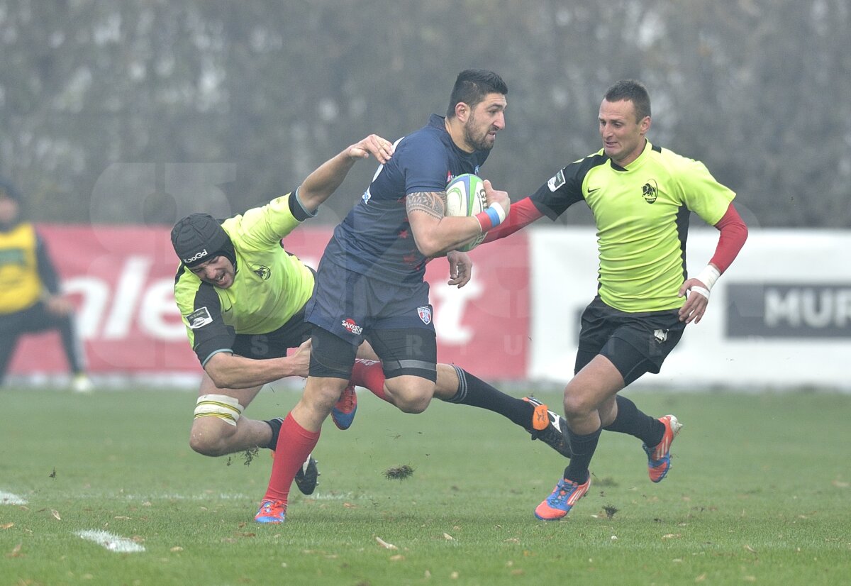 GALERIE FOTO Steaua a cîştigat Cupa României la rugby după o finală cu Ştiinţa Baia Mare, 17-10