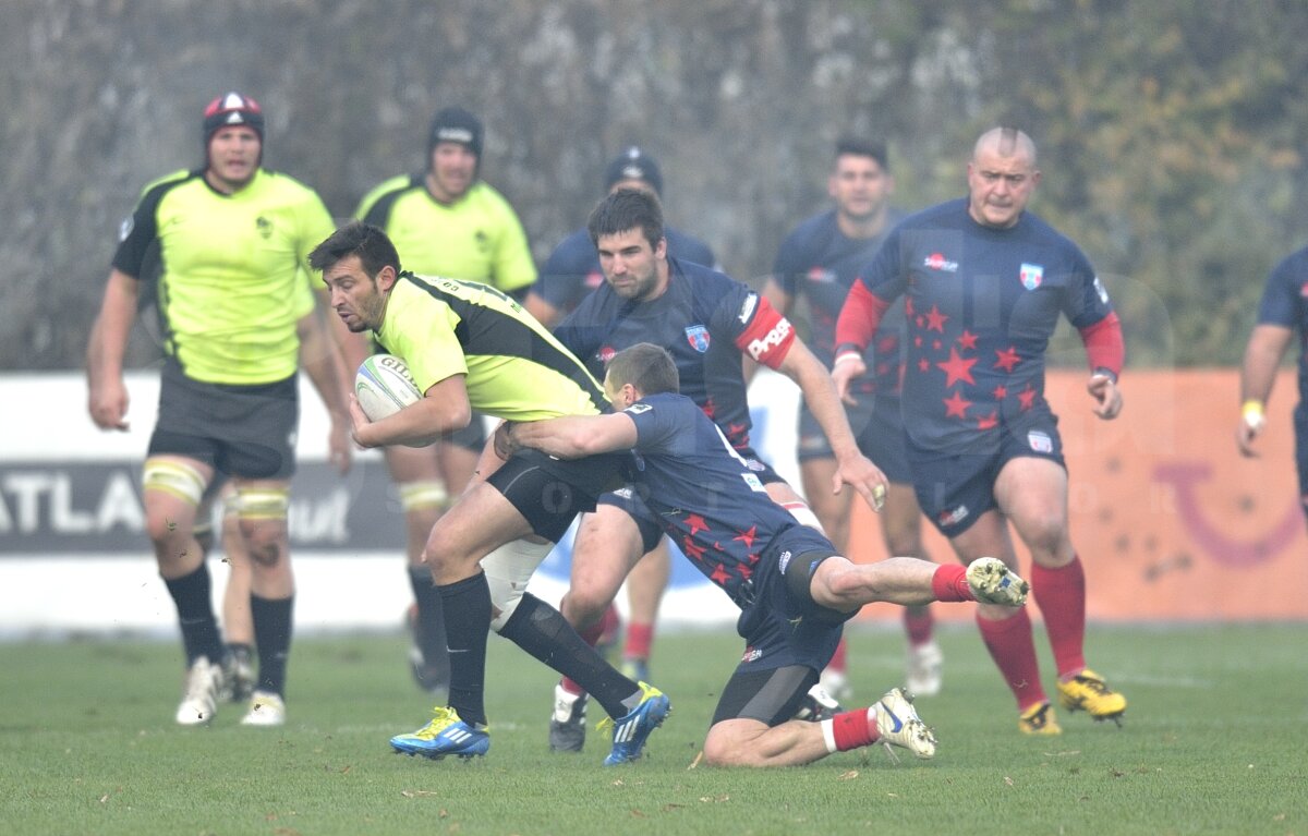 GALERIE FOTO Steaua a cîştigat Cupa României la rugby după o finală cu Ştiinţa Baia Mare, 17-10