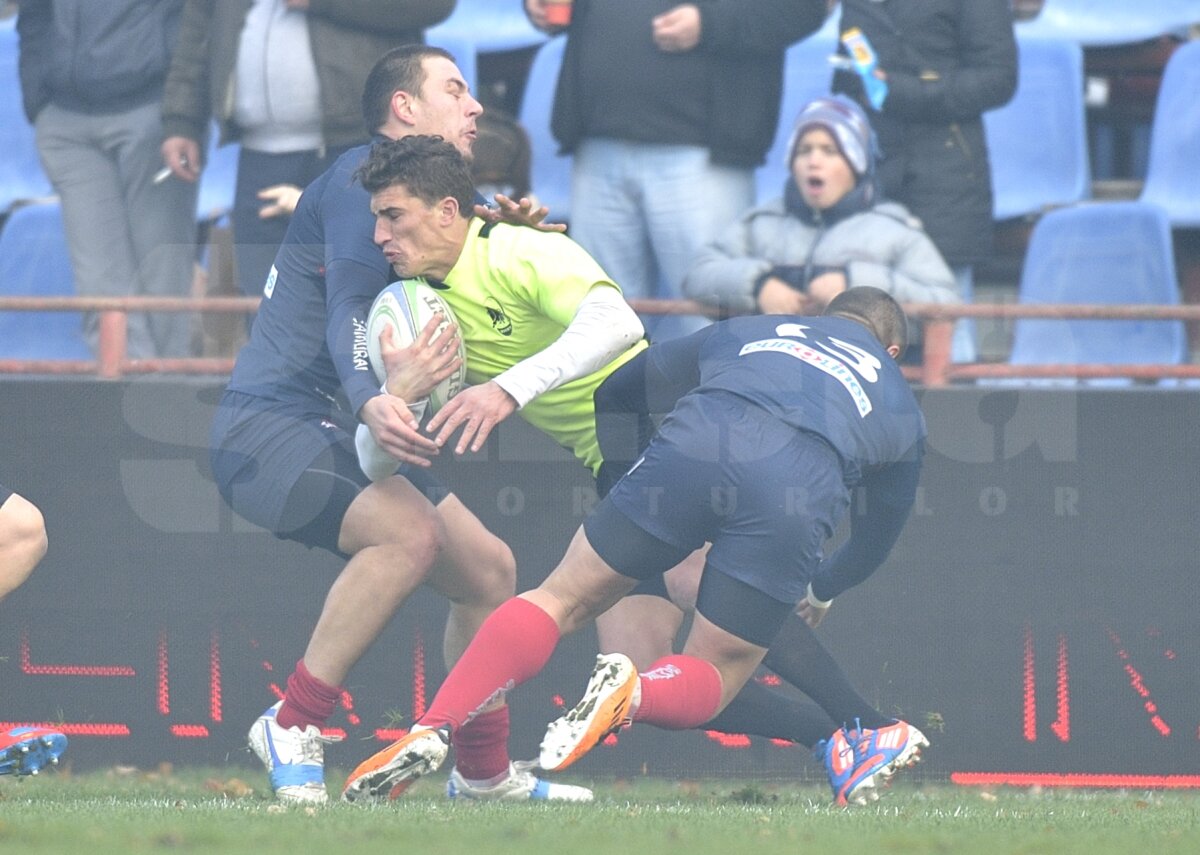 GALERIE FOTO Steaua a cîştigat Cupa României la rugby după o finală cu Ştiinţa Baia Mare, 17-10