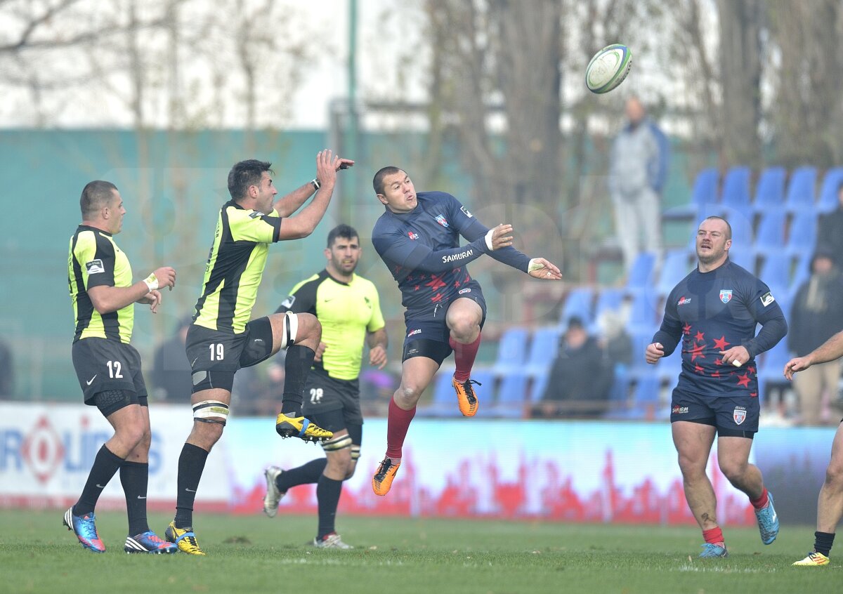 GALERIE FOTO Steaua a cîştigat Cupa României la rugby după o finală cu Ştiinţa Baia Mare, 17-10