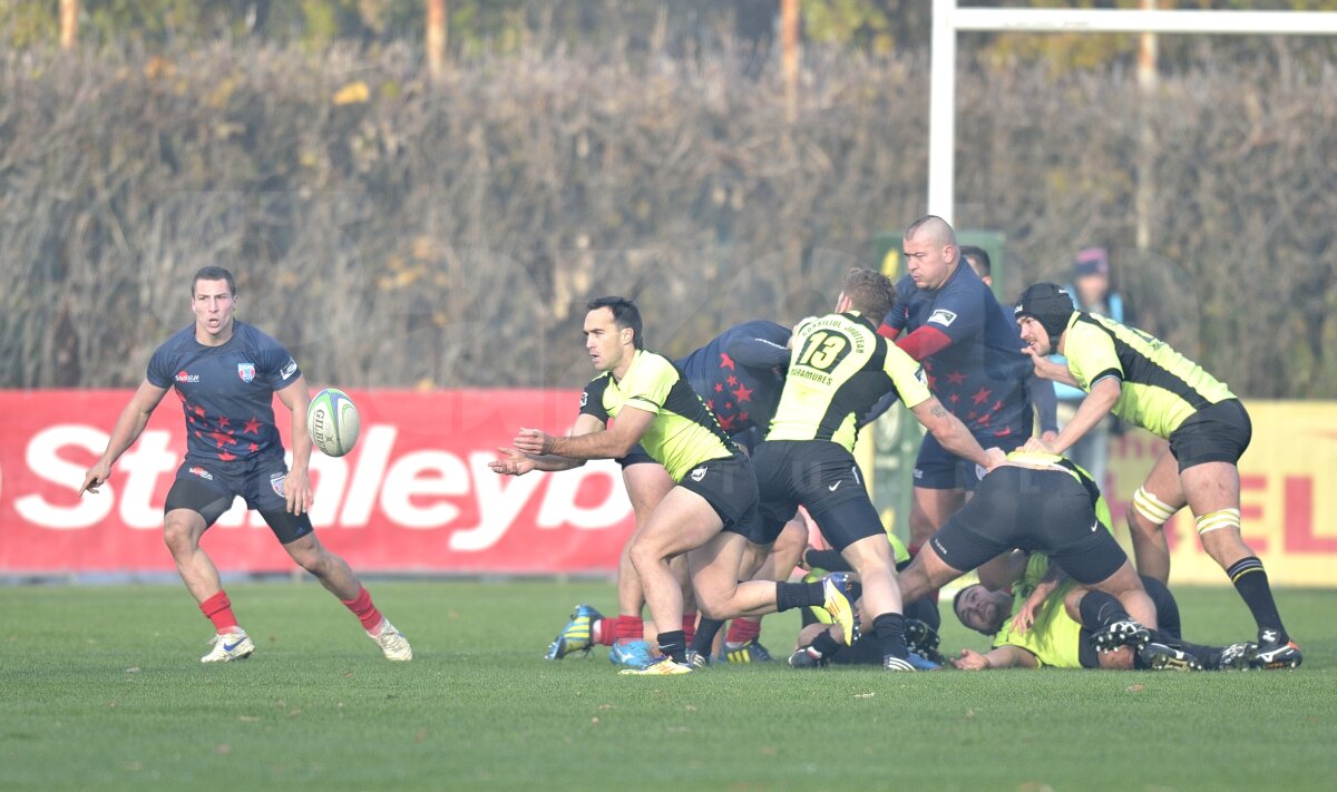 GALERIE FOTO Steaua a cîştigat Cupa României la rugby după o finală cu Ştiinţa Baia Mare, 17-10