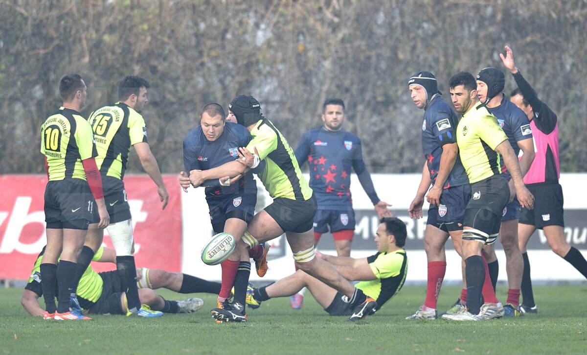 GALERIE FOTO Steaua a cîştigat Cupa României la rugby după o finală cu Ştiinţa Baia Mare, 17-10