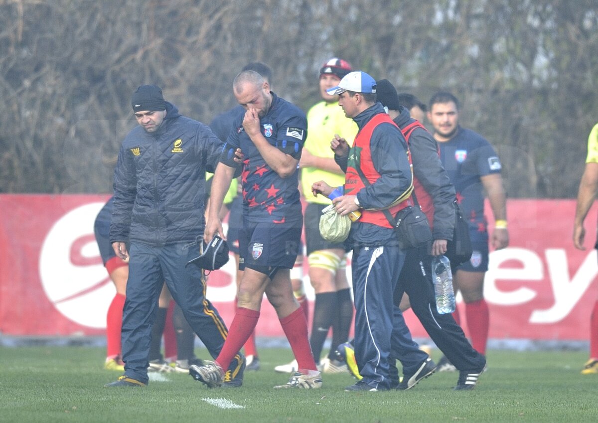 GALERIE FOTO Steaua a cîştigat Cupa României la rugby după o finală cu Ştiinţa Baia Mare, 17-10