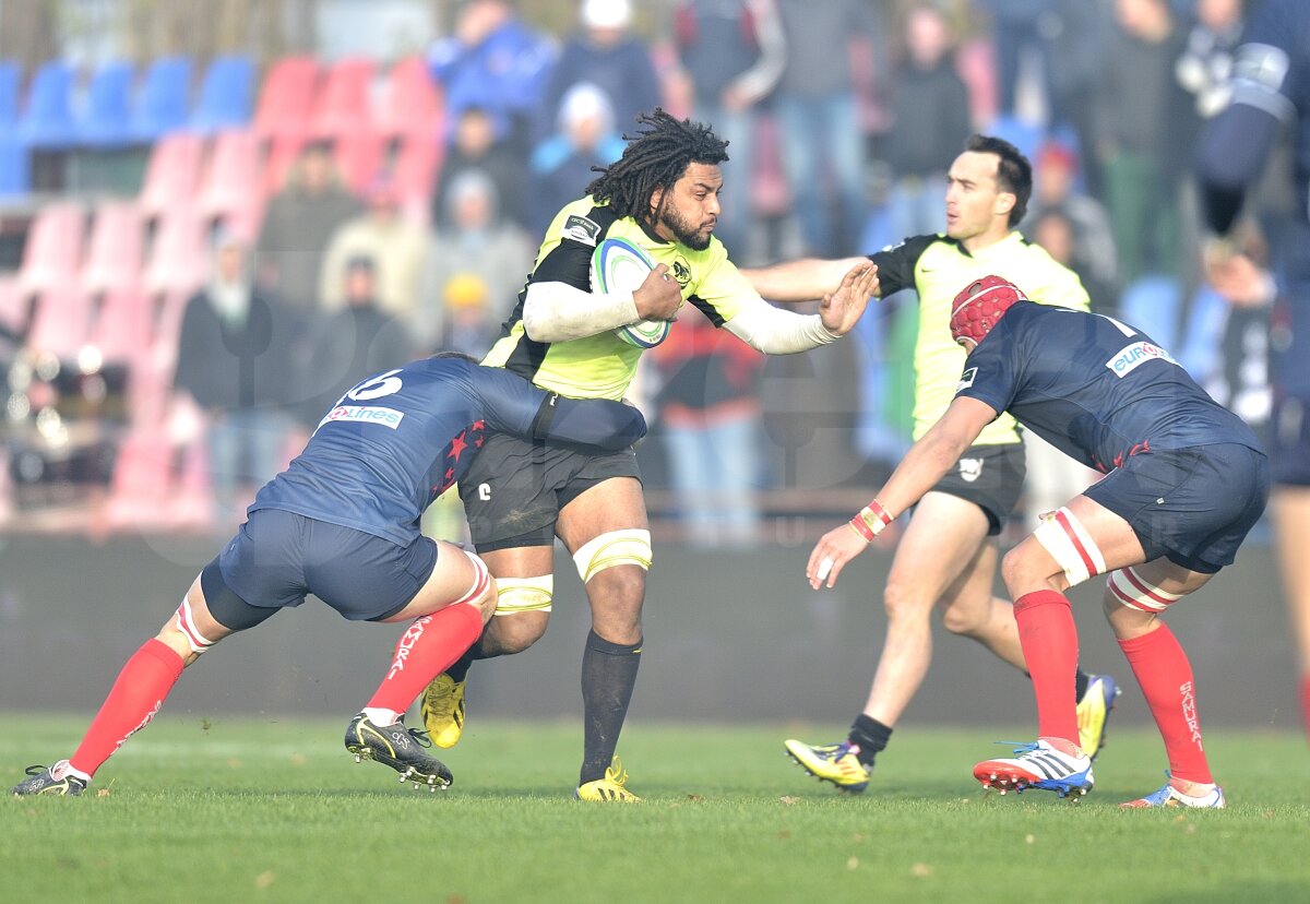 GALERIE FOTO Steaua a cîştigat Cupa României la rugby după o finală cu Ştiinţa Baia Mare, 17-10