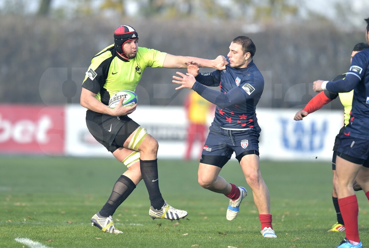 GALERIE FOTO Steaua a cîştigat Cupa României la rugby după o finală cu Ştiinţa Baia Mare, 17-10