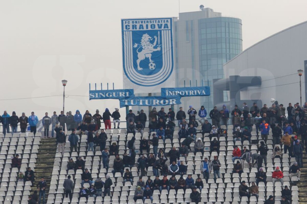 Mai buni şi după reluare » Universitatea Craiova cîştigă cu Motru, 2-0, şi încheie 2013 pe locul 4