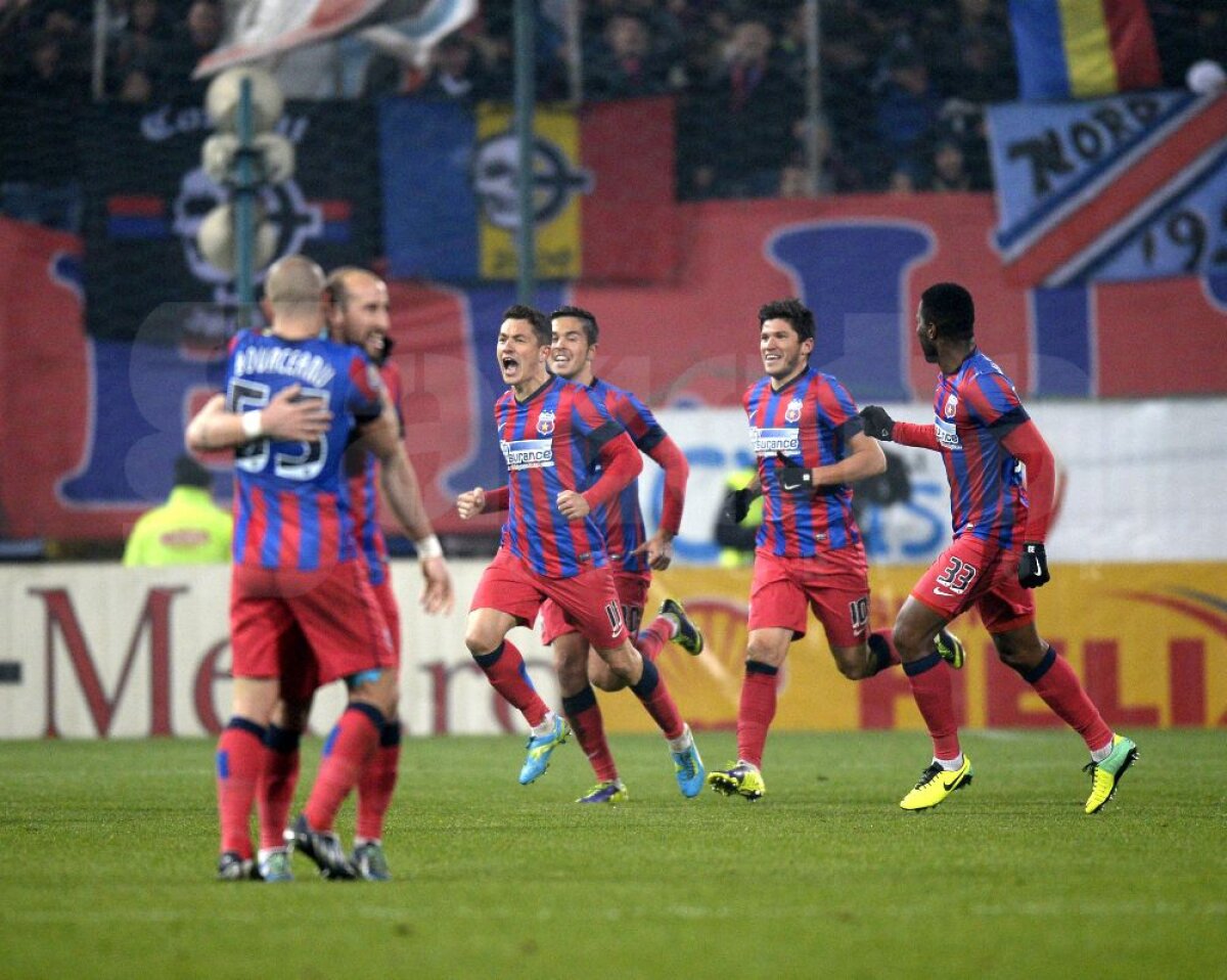 FOTO şi VIDEO Derby controlat de "lupi" » Steaua - Petrolul 1-1 şi lupta la titlu rămîne deschisă