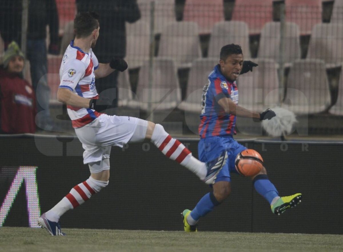 FOTO Reghe a cîştigat lejer duelul "nemţilor" cu Lienen » Steaua în semifinalele Cupei, după 2-0 cu Oţelul