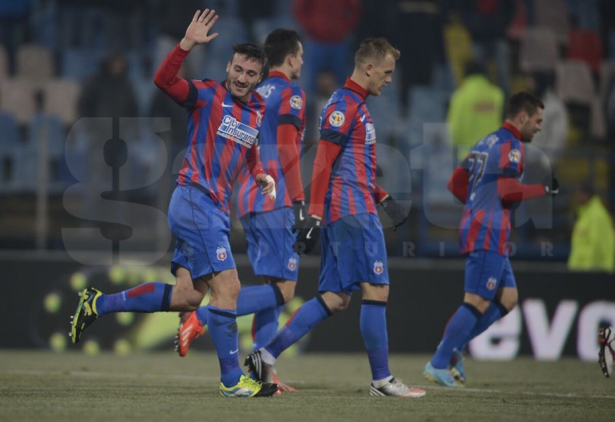 FOTO Reghe a cîştigat lejer duelul "nemţilor" cu Lienen » Steaua în semifinalele Cupei, după 2-0 cu Oţelul