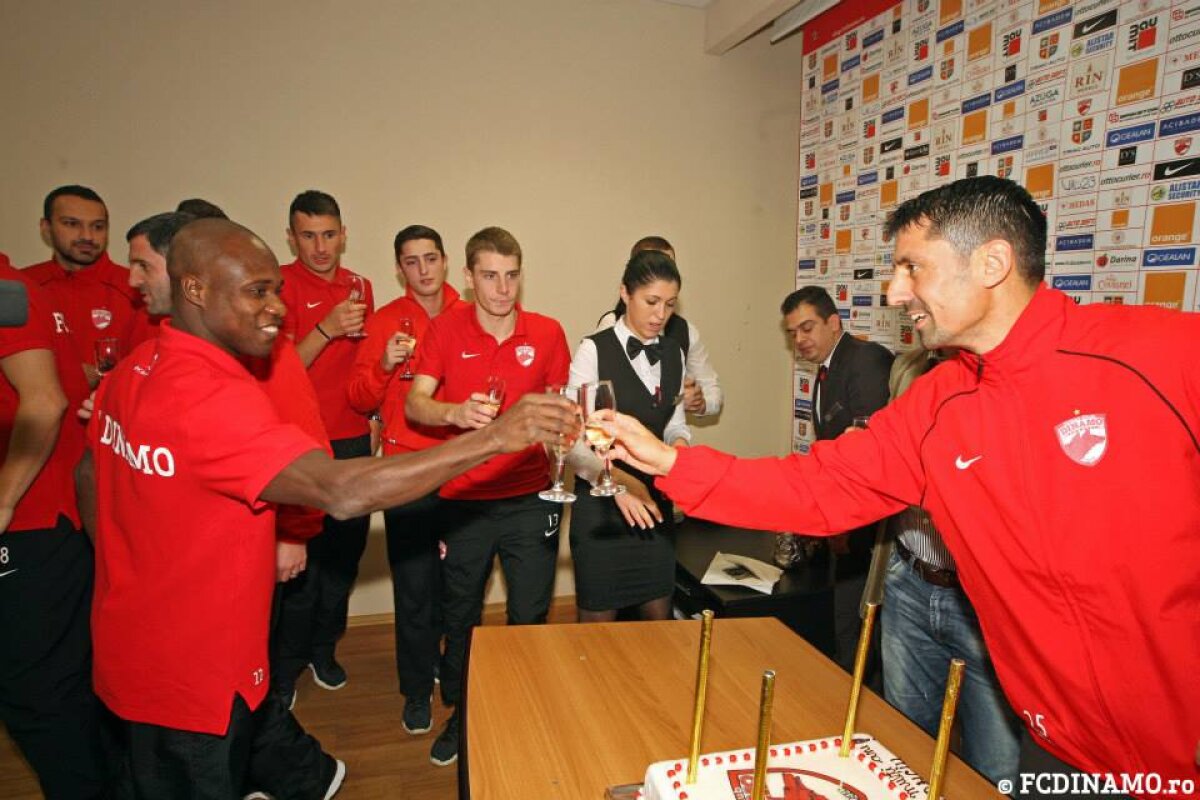 VIDEO şi FOTO » Danciu-gol a împlinit 37 de ani: "Cel mai frumos cadou ar fi să terminăm acest an cu victorii pe linie!"
