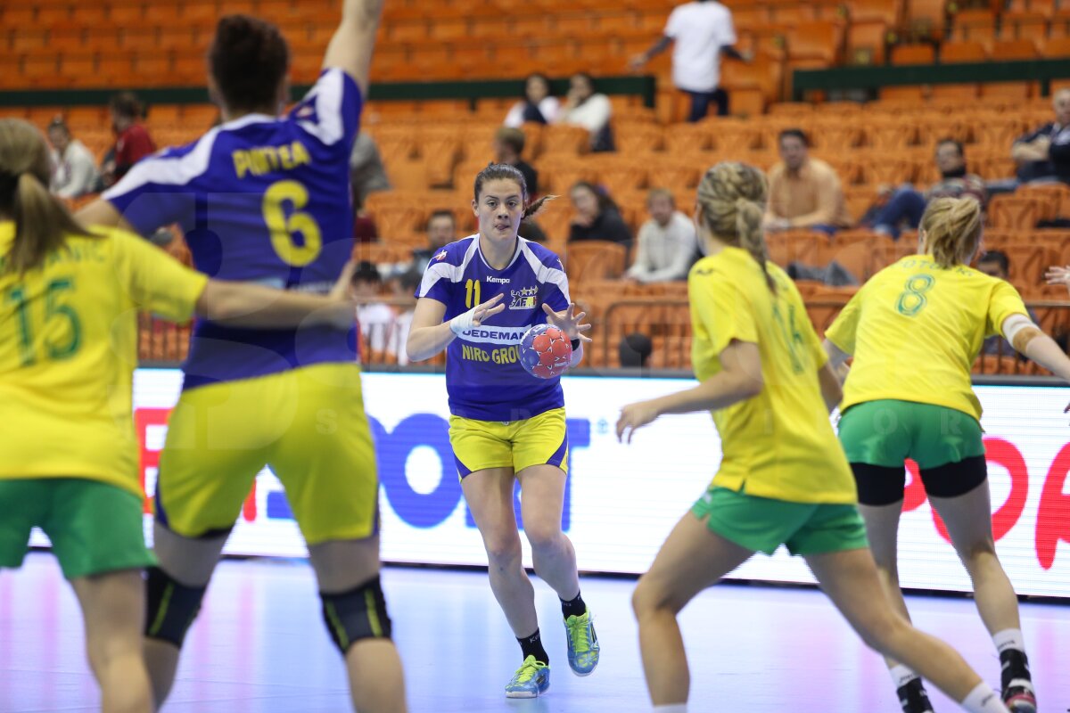 CM de handbal » Le-au făcut Ciuciulete! FOTO Victorie uşoară pentru tricolore, Australia - România 13-32