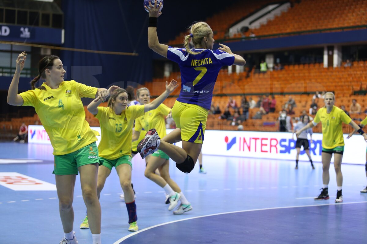 CM de handbal » Le-au făcut Ciuciulete! FOTO Victorie uşoară pentru tricolore, Australia - România 13-32
