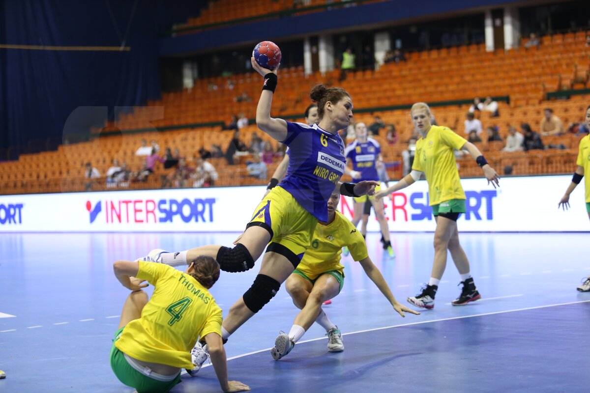 CM de handbal » Le-au făcut Ciuciulete! FOTO Victorie uşoară pentru tricolore, Australia - România 13-32