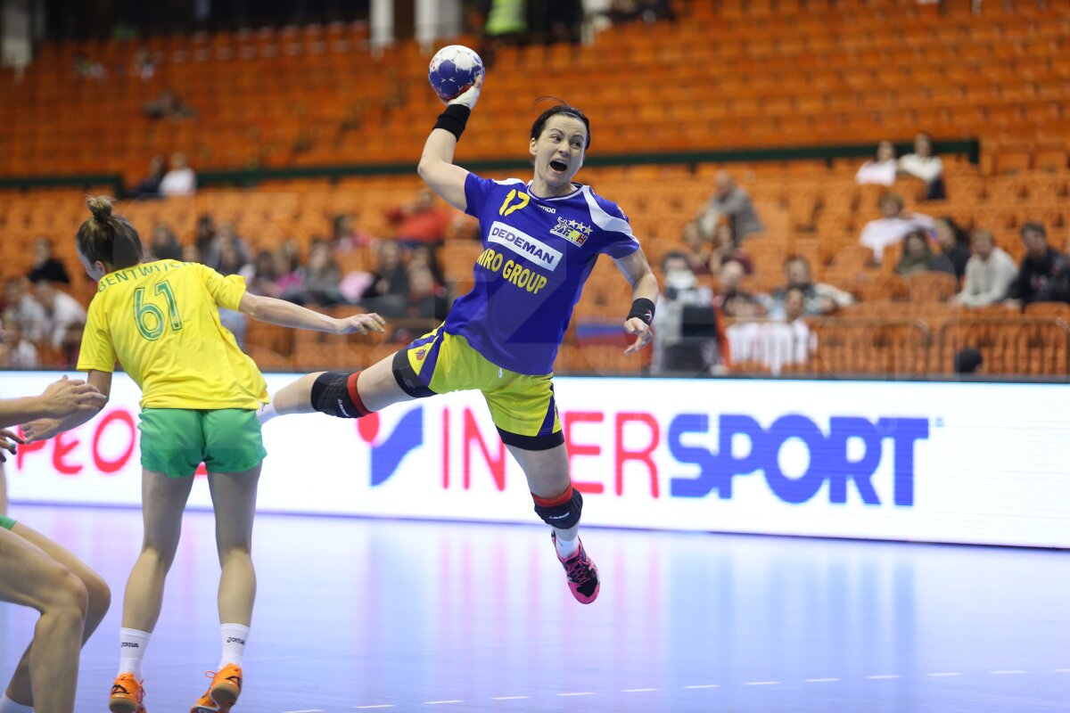 CM de handbal » Le-au făcut Ciuciulete! FOTO Victorie uşoară pentru tricolore, Australia - România 13-32