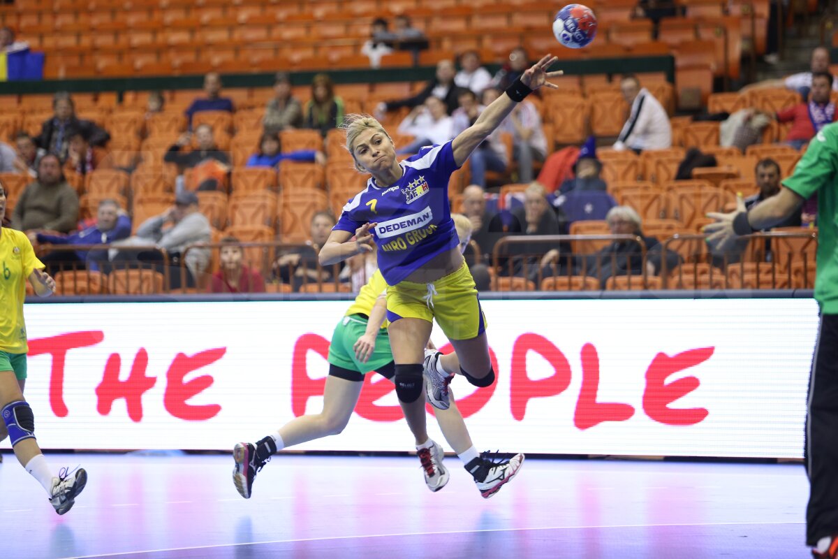 CM de handbal » Le-au făcut Ciuciulete! FOTO Victorie uşoară pentru tricolore, Australia - România 13-32