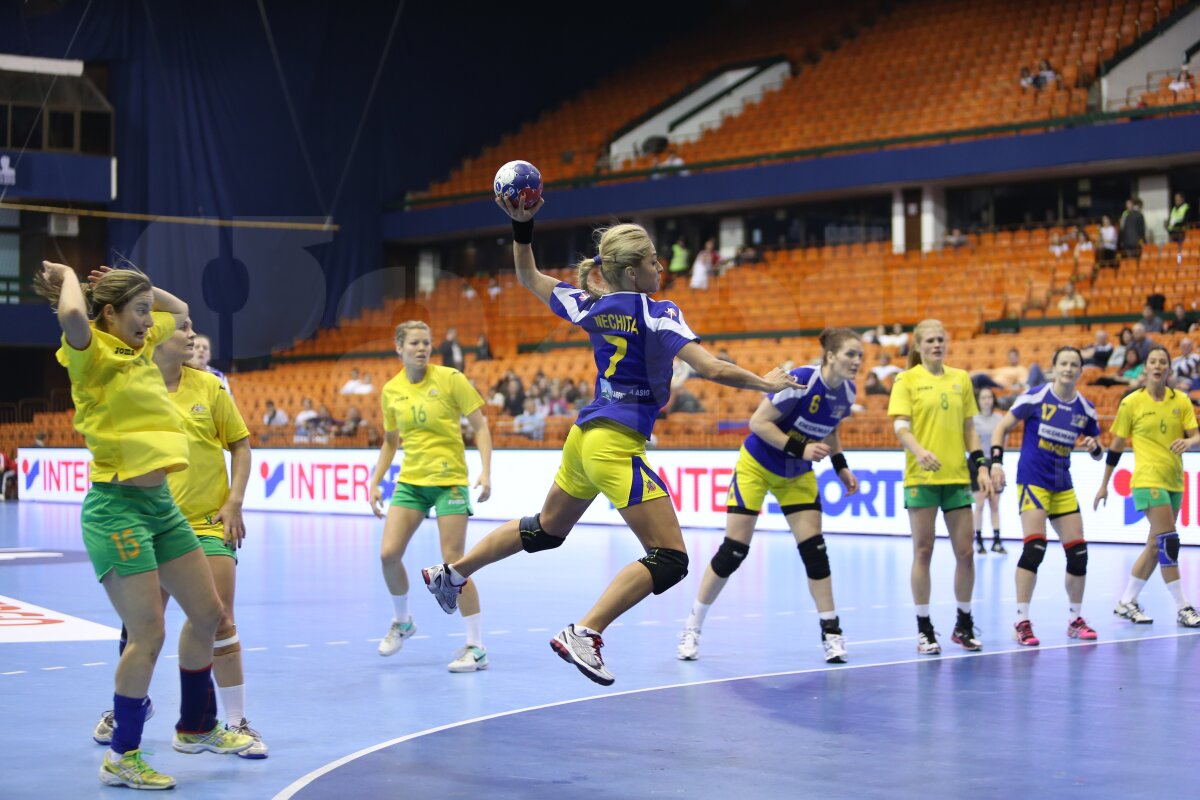 CM de handbal » Le-au făcut Ciuciulete! FOTO Victorie uşoară pentru tricolore, Australia - România 13-32