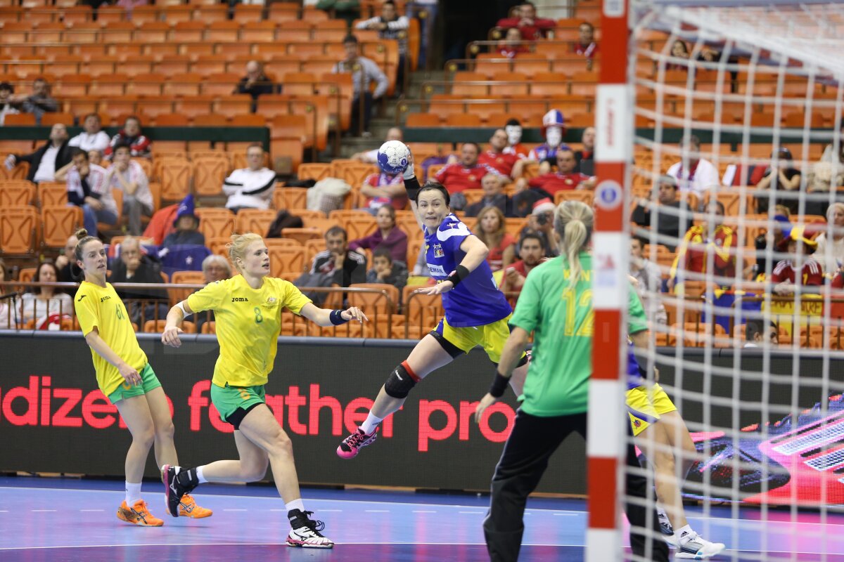 CM de handbal » Le-au făcut Ciuciulete! FOTO Victorie uşoară pentru tricolore, Australia - România 13-32