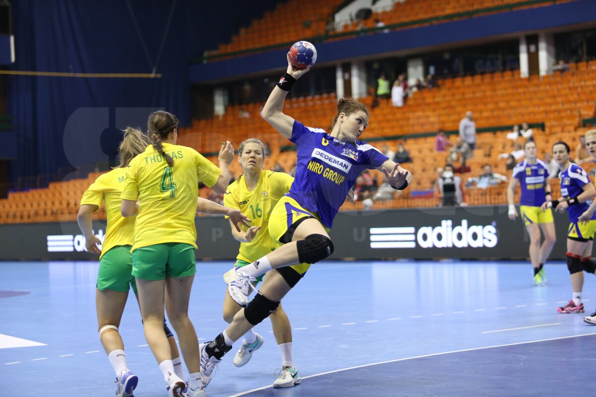 CM de handbal » Le-au făcut Ciuciulete! FOTO Victorie uşoară pentru tricolore, Australia - România 13-32