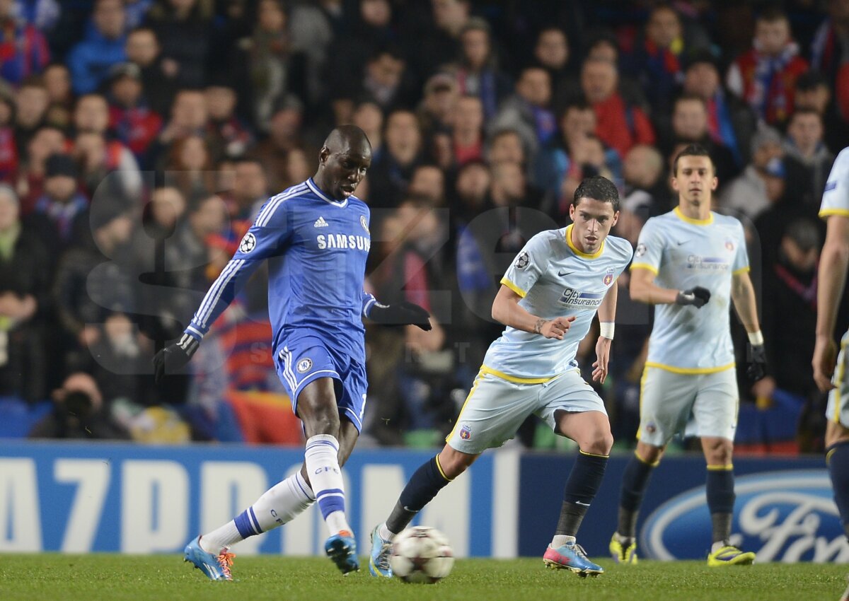 FOTO şi VIDEO Chelsea - Steaua 1-0 » Roş-albaştrii au părăsit cu fruntea sus UEFA Champions League