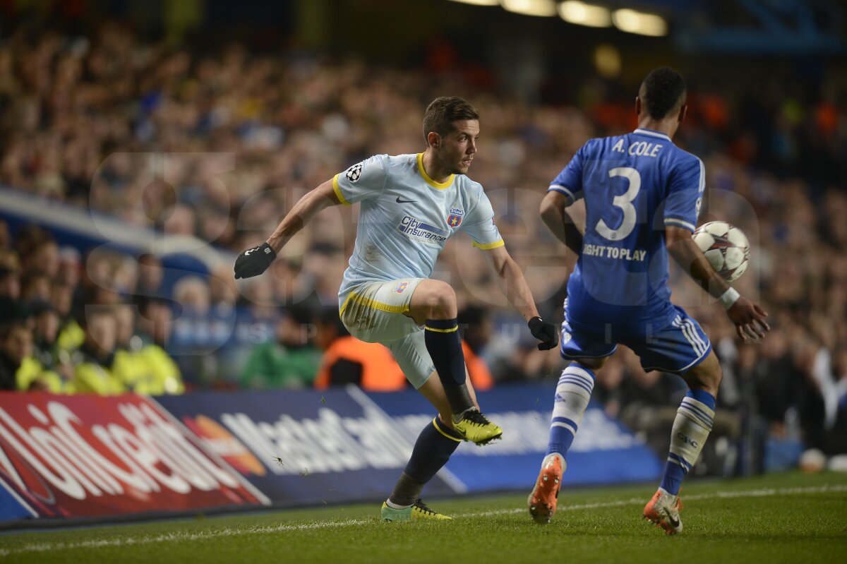 FOTO şi VIDEO Chelsea - Steaua 1-0 » Roş-albaştrii au părăsit cu fruntea sus UEFA Champions League