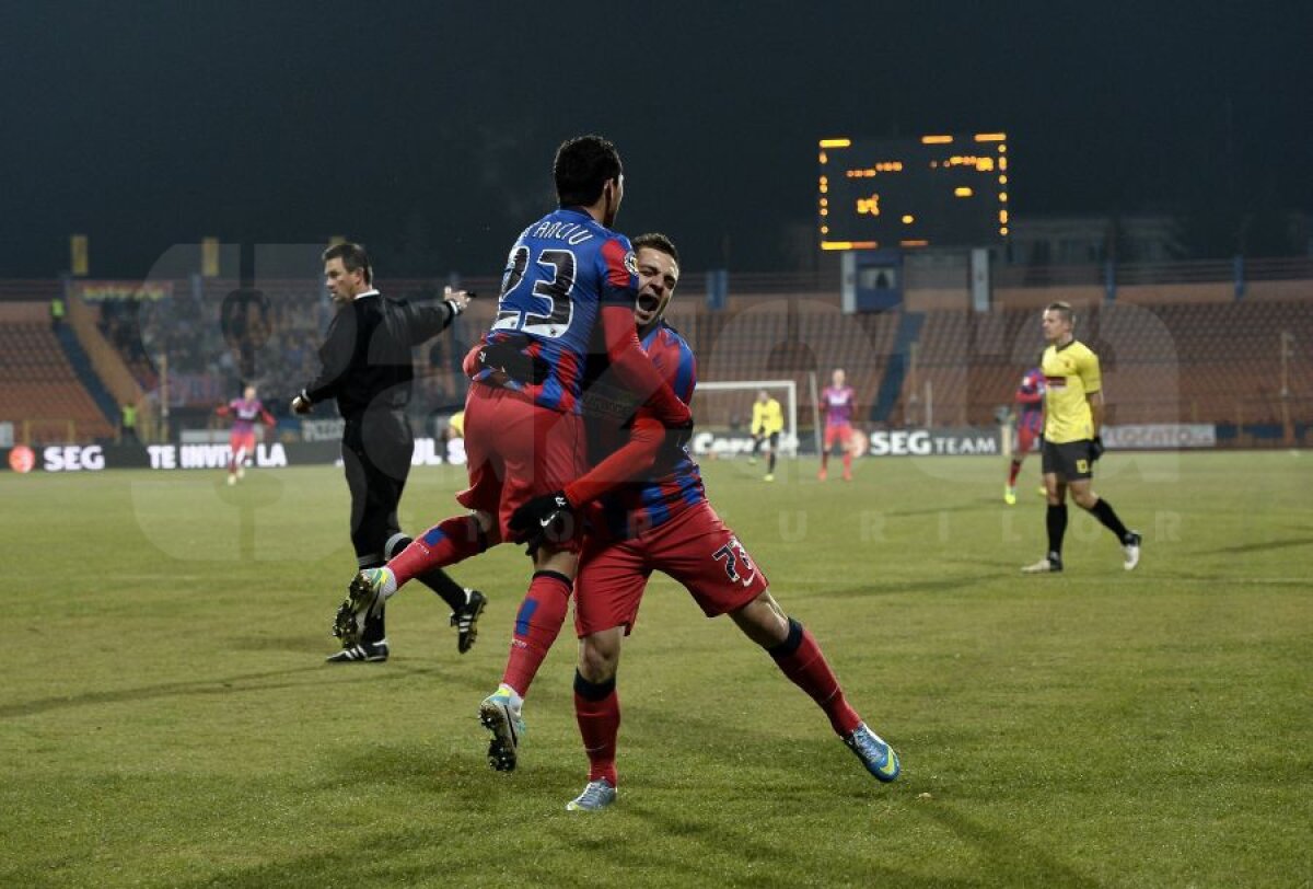 VIDEO şi FOTO Pradă uşoară » Ceahlăul - Steaua 0-2 şi roş-albaştrii depăşesc pasa proastă înaintea dublei cu Astra