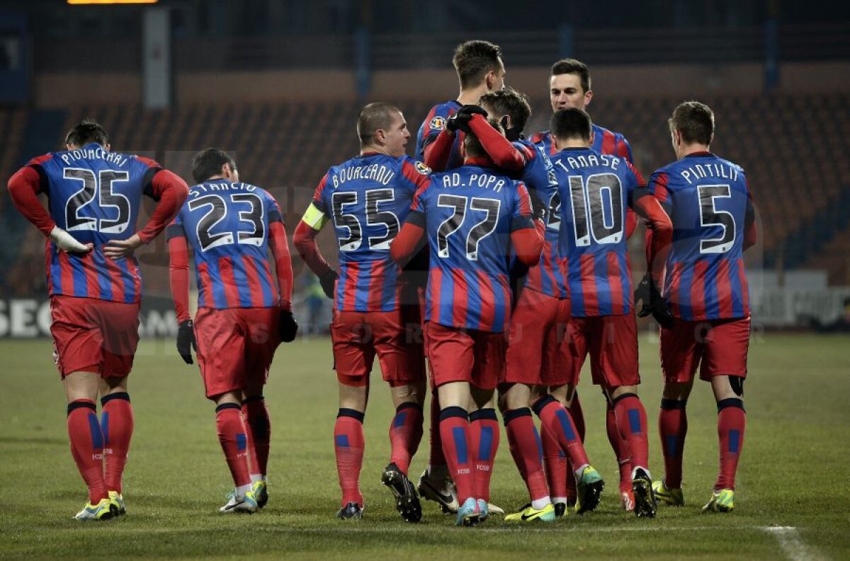 VIDEO şi FOTO Pradă uşoară » Ceahlăul - Steaua 0-2 şi roş-albaştrii depăşesc pasa proastă înaintea dublei cu Astra