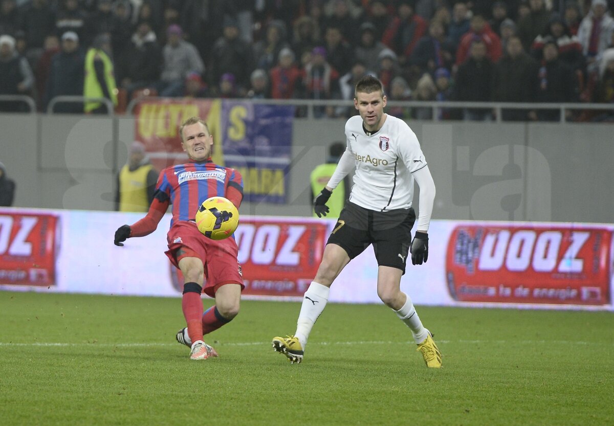 FOTO şi VIDEO Steaua a surclasat-o pe Astra, 3-1! Urmează meciul de sîmbătă