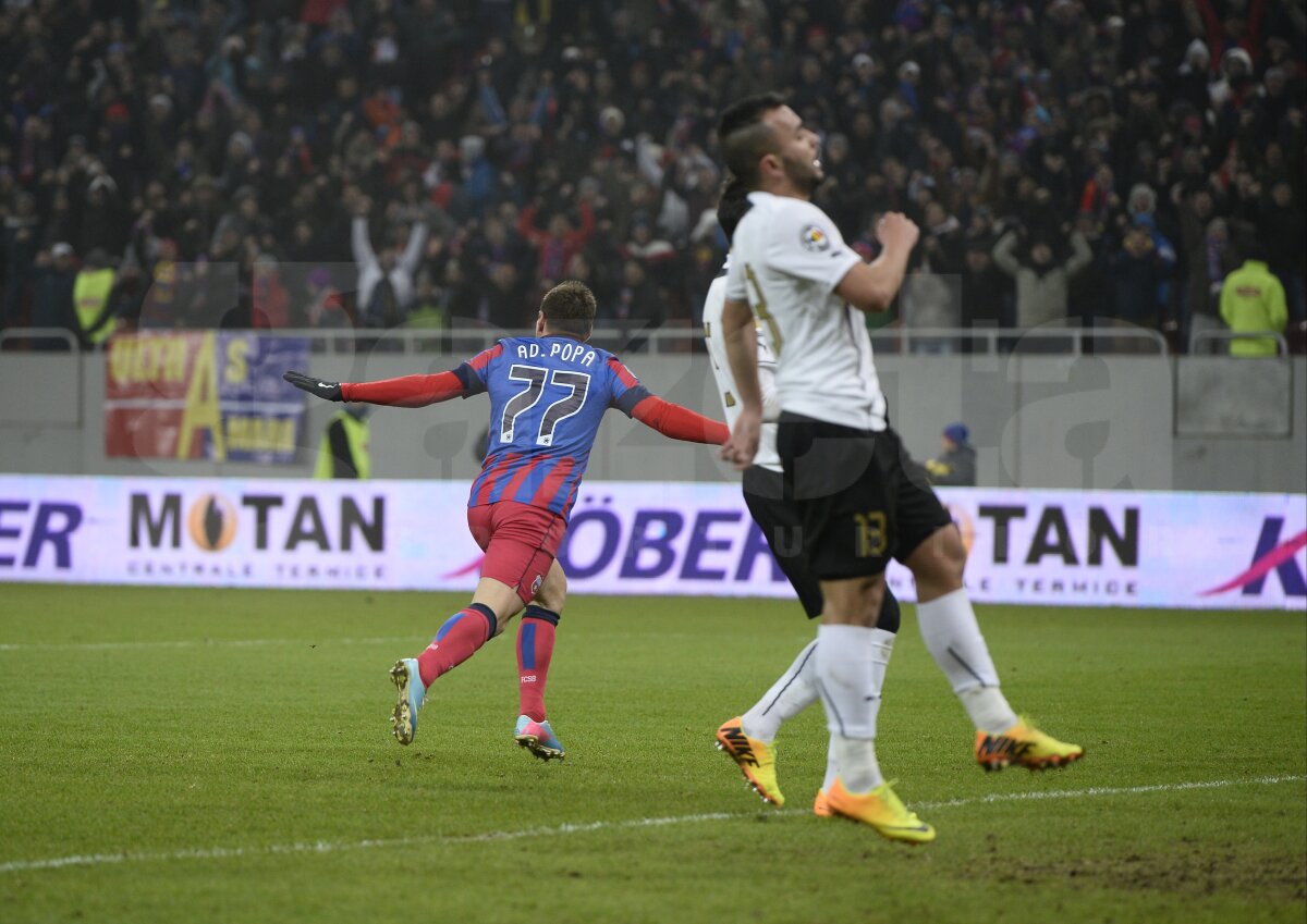 FOTO şi VIDEO Steaua a surclasat-o pe Astra, 3-1! Urmează meciul de sîmbătă