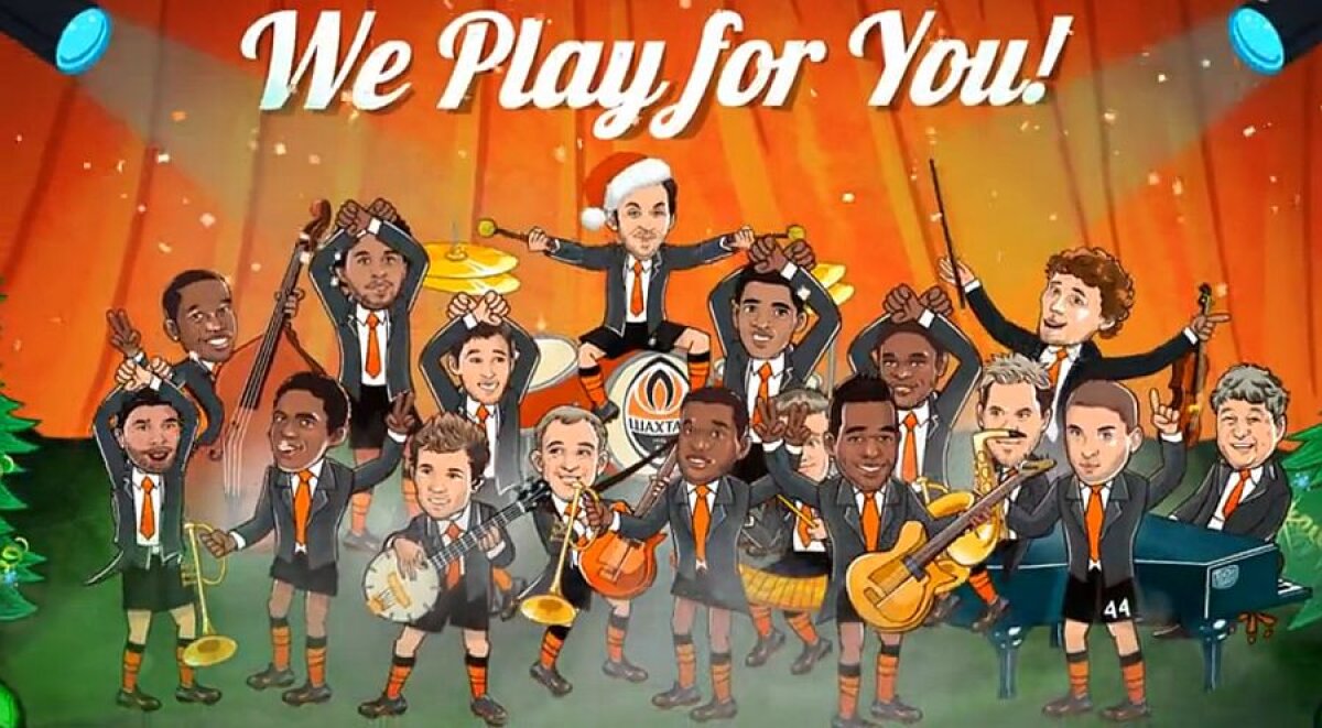 VIDEO şi FOTO Mircea Lucescu e omul-orchestră la Şahtior » Antrenorul român a devenit personaj de desene animate :)