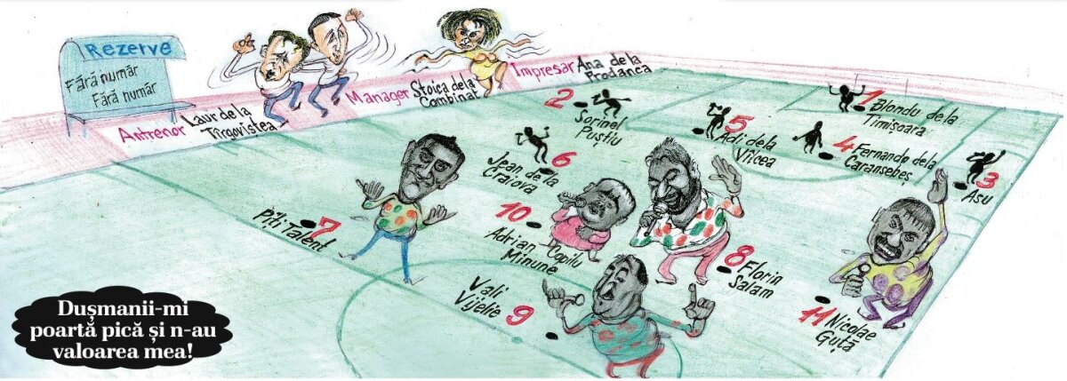 FOTO Prima parte a celor mai bune caricaturi sportive ale lui 2013, realizate de Emil Mierlă » O, campionat frumos, o, campionat frumos!