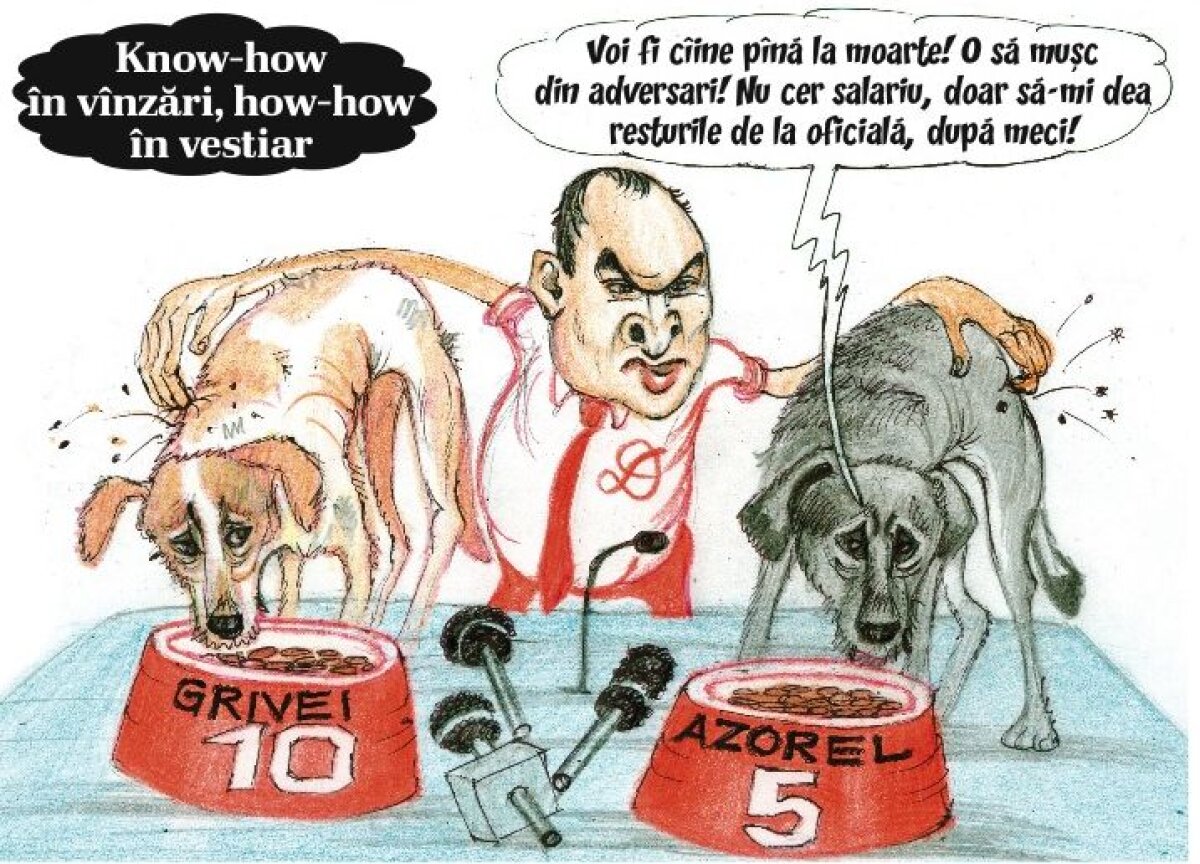 FOTO Prima parte a celor mai bune caricaturi sportive ale lui 2013, realizate de Emil Mierlă » O, campionat frumos, o, campionat frumos!