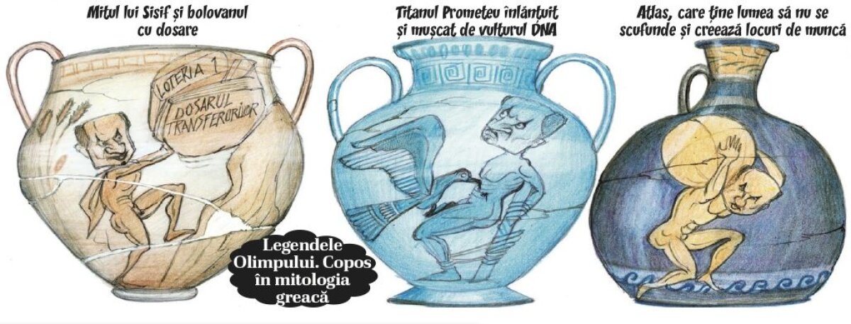 Partea a doua a celor mai tari caricaturi semnate de Emil Mierlă » Aho, aho, magistraţi, staţi puţin şi amînaţi!