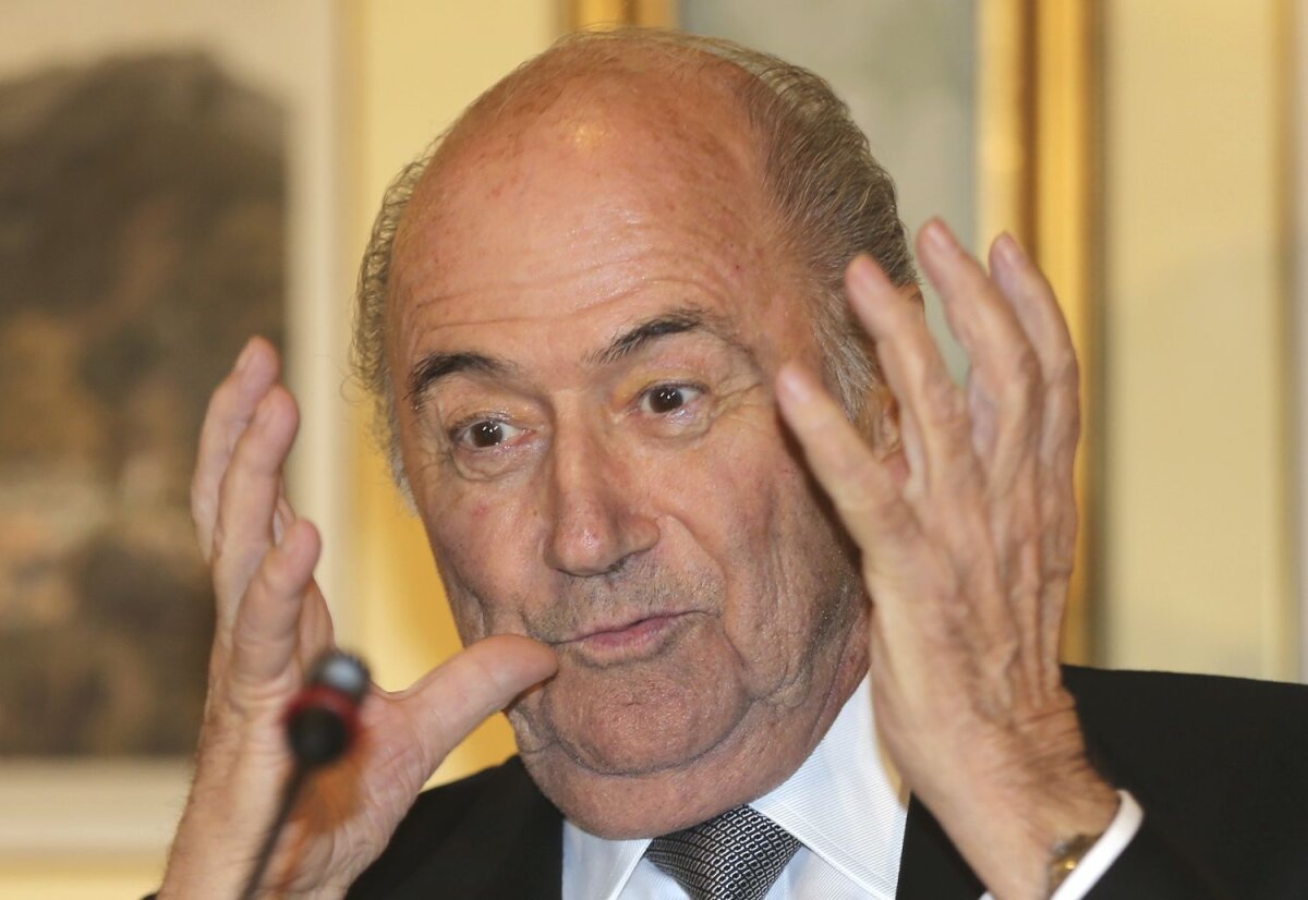 Simulezi, afară! » Sepp Blatter atacă trişorii şi cere eliminarea lor temporară