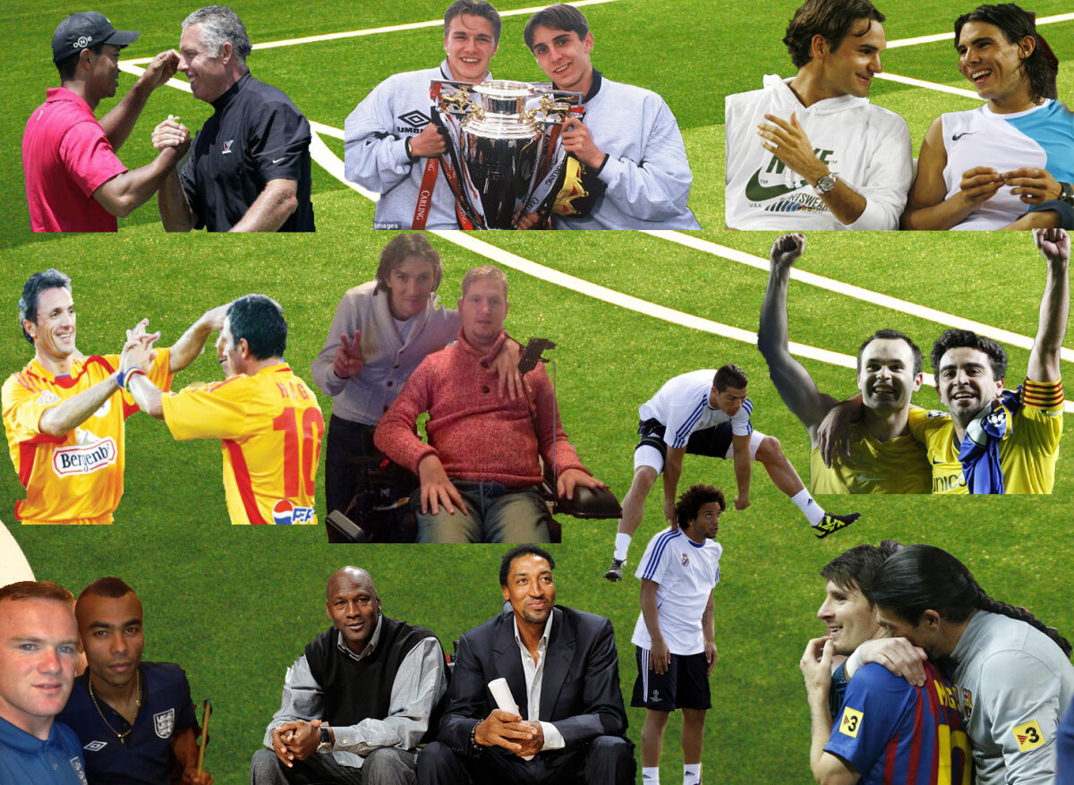 FOTO & VIDEO Mai mult decît un coechipier » Topul celor mai frumoase prietenii din sport