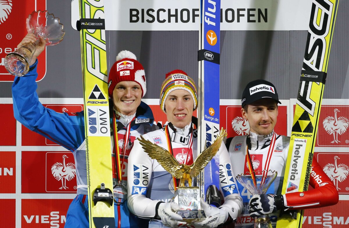 FOTO A cîştigat Turneul celor 4 Trambuline la debut » Thomas Diethart a egalat recordul lui Jacobsen