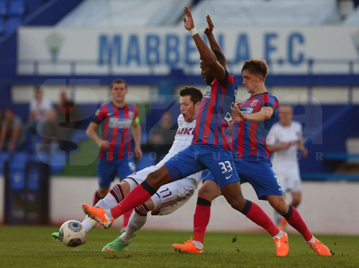 GALERIE FOTO + VIDEO Steaua - FC Nurnberg 1-5 » Roş-albaştrii au fost umiliţi în primul amical al iernii! Keşeru, evoluţie ştearsă