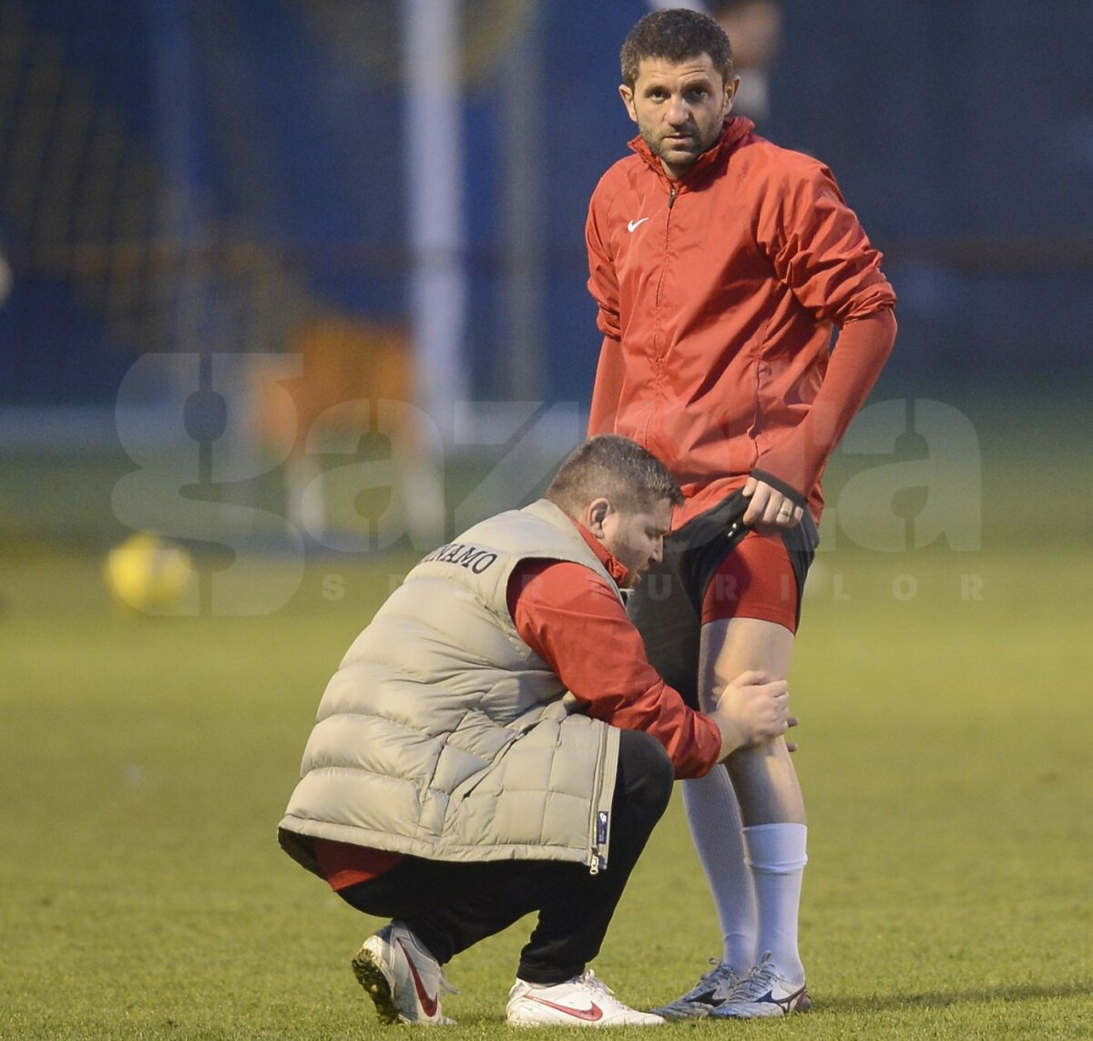 GALERIE FOTO Oxigen pentru martie » Dinamoviştii au început pregătirea returului cu gîndul la Steaua