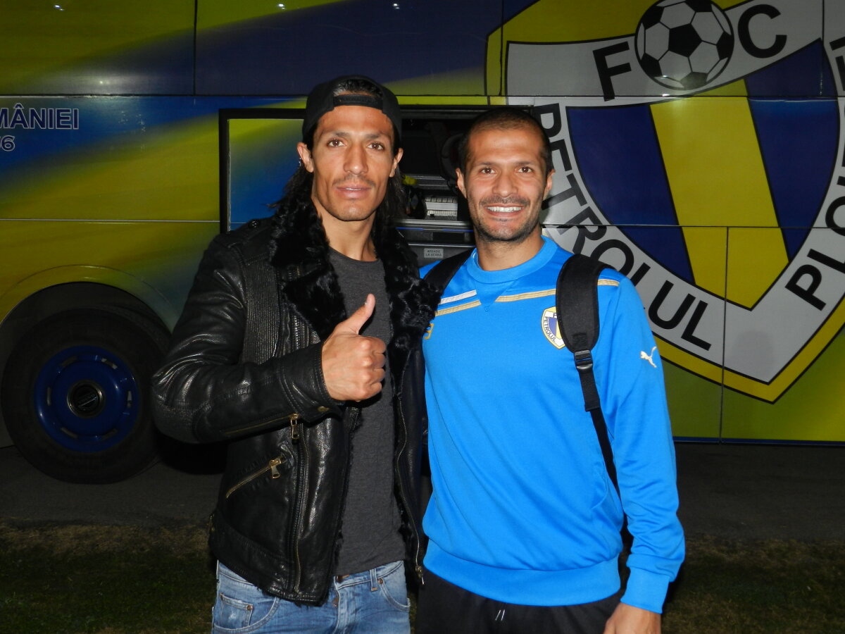 FOTO Surpriză în cantonamentul Petrolului! Jeremy Bokila şi Bruno Alves au fost acolo! » Ce au făcut cei doi